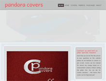 Tablet Screenshot of pandoracovers.com